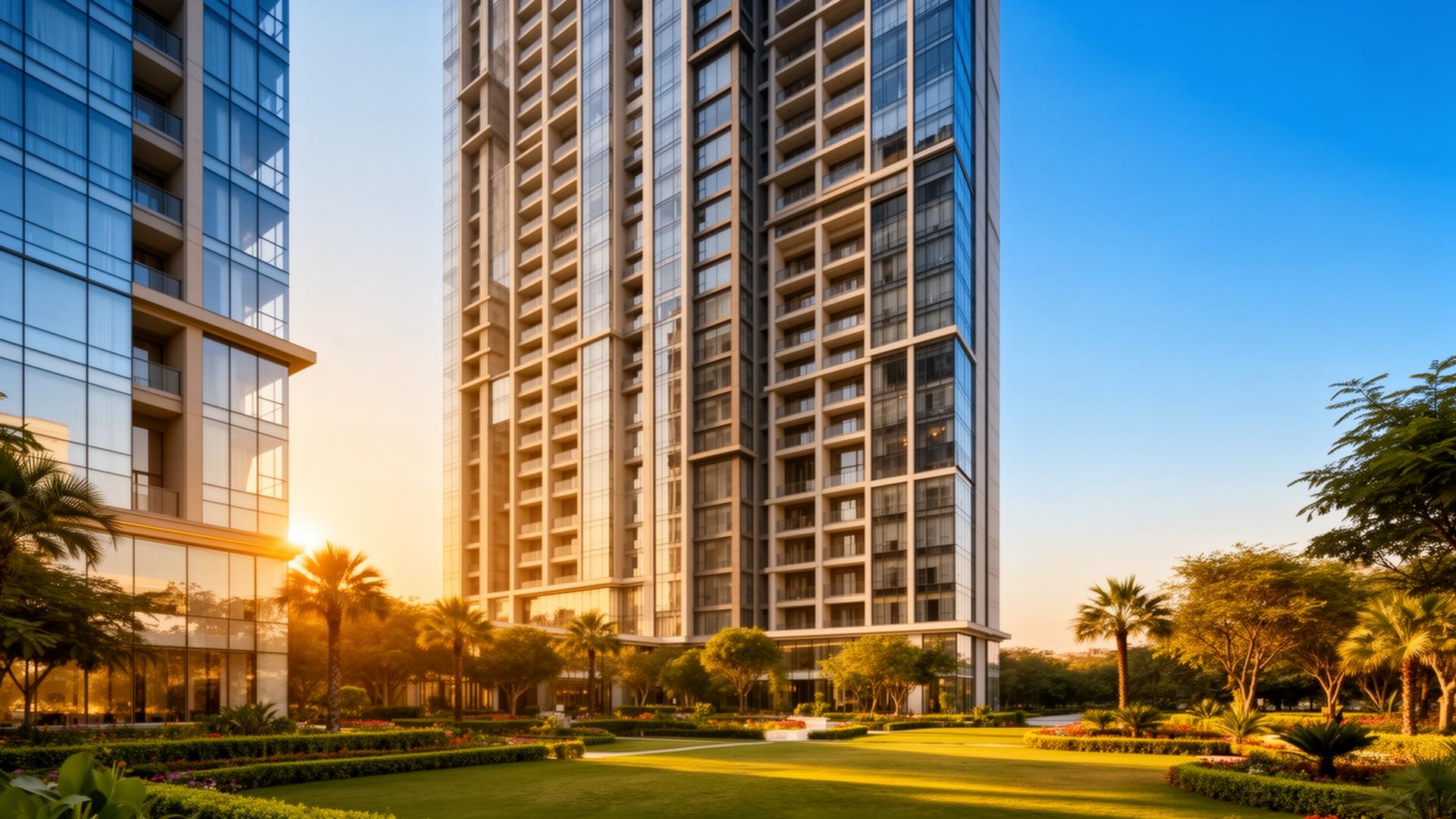 Luxury apartment towers for Signature Global Daxin in Gurugram